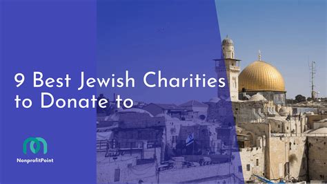 best jewish charities to donate to